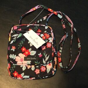 NWT - VERA BRADLEY Lighten Up Mini Hipster Crossbody Bag - Tangerine Twist